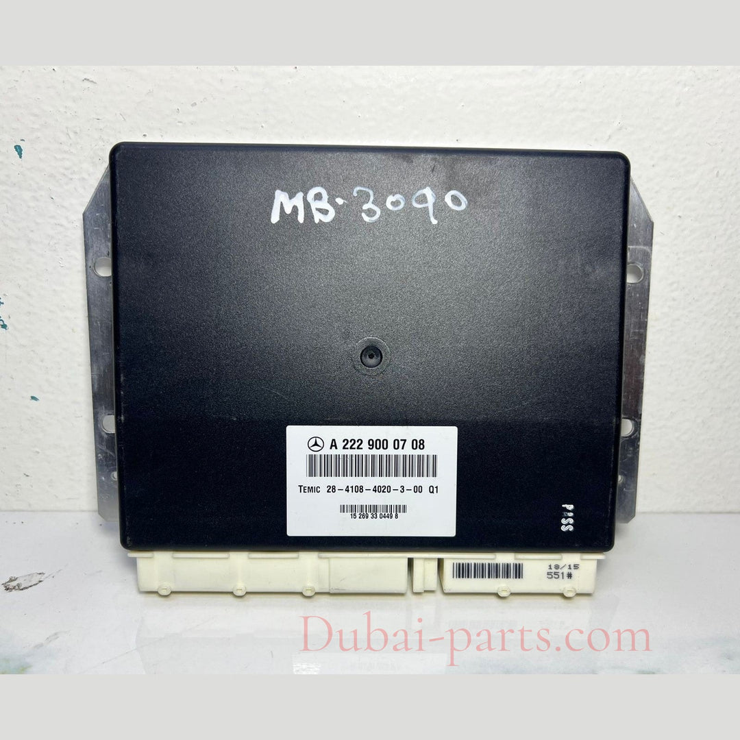 15-20 Mercedes W222 S-Class Air Suspension Control Unit Module A222 9000708 OEM