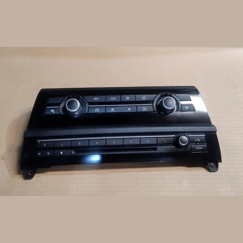 BMW F10 5 series AIR CLIMATE HEATER CONTROL HEAD CD RADIO SWITCH PANEL - 9263757