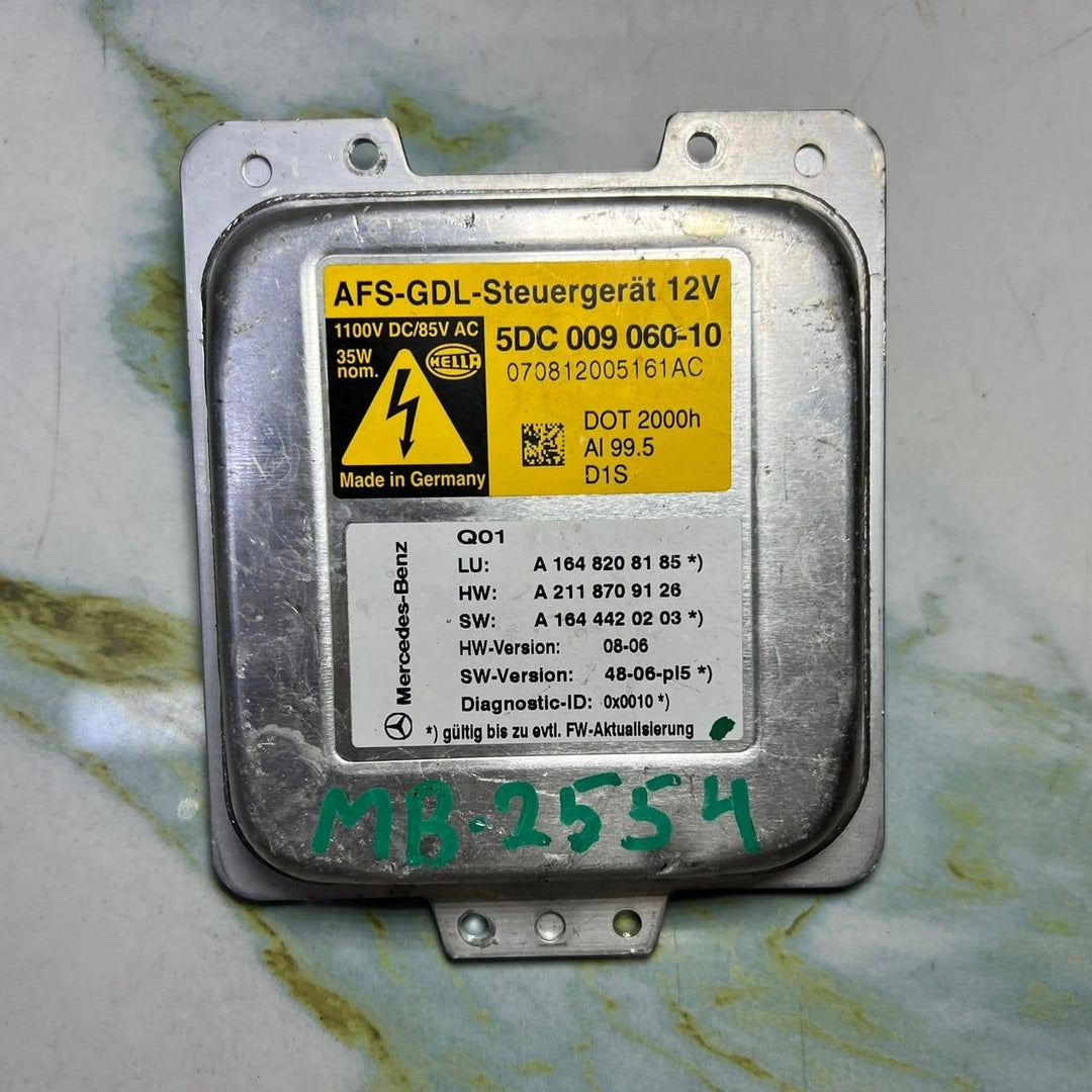 Mercedes Xenon Headlight Control Module A1648208185 W164 ML and X164 GL