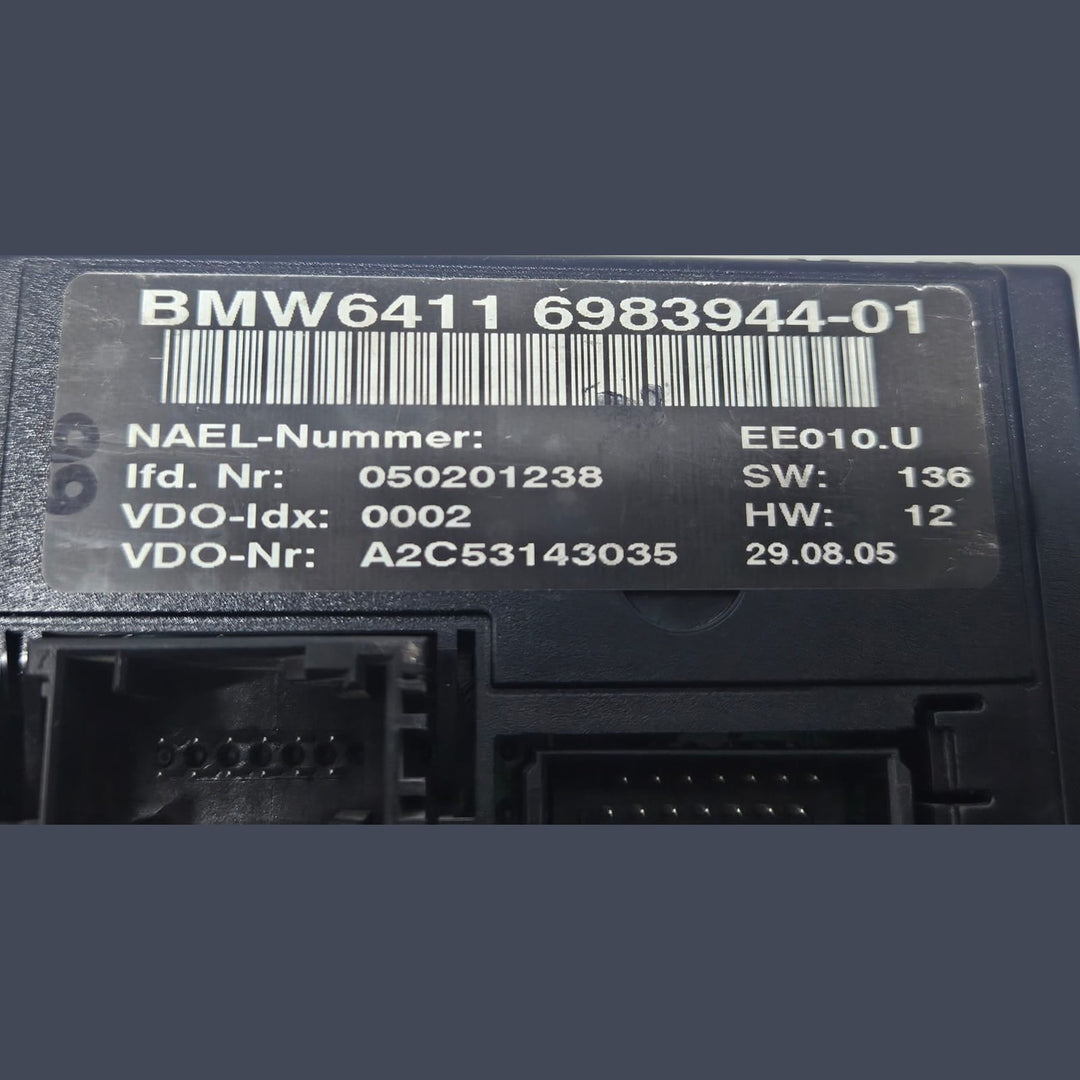 2006 BMW 330i 3 Series E90 Climate Control Panel 6983944 OEM
