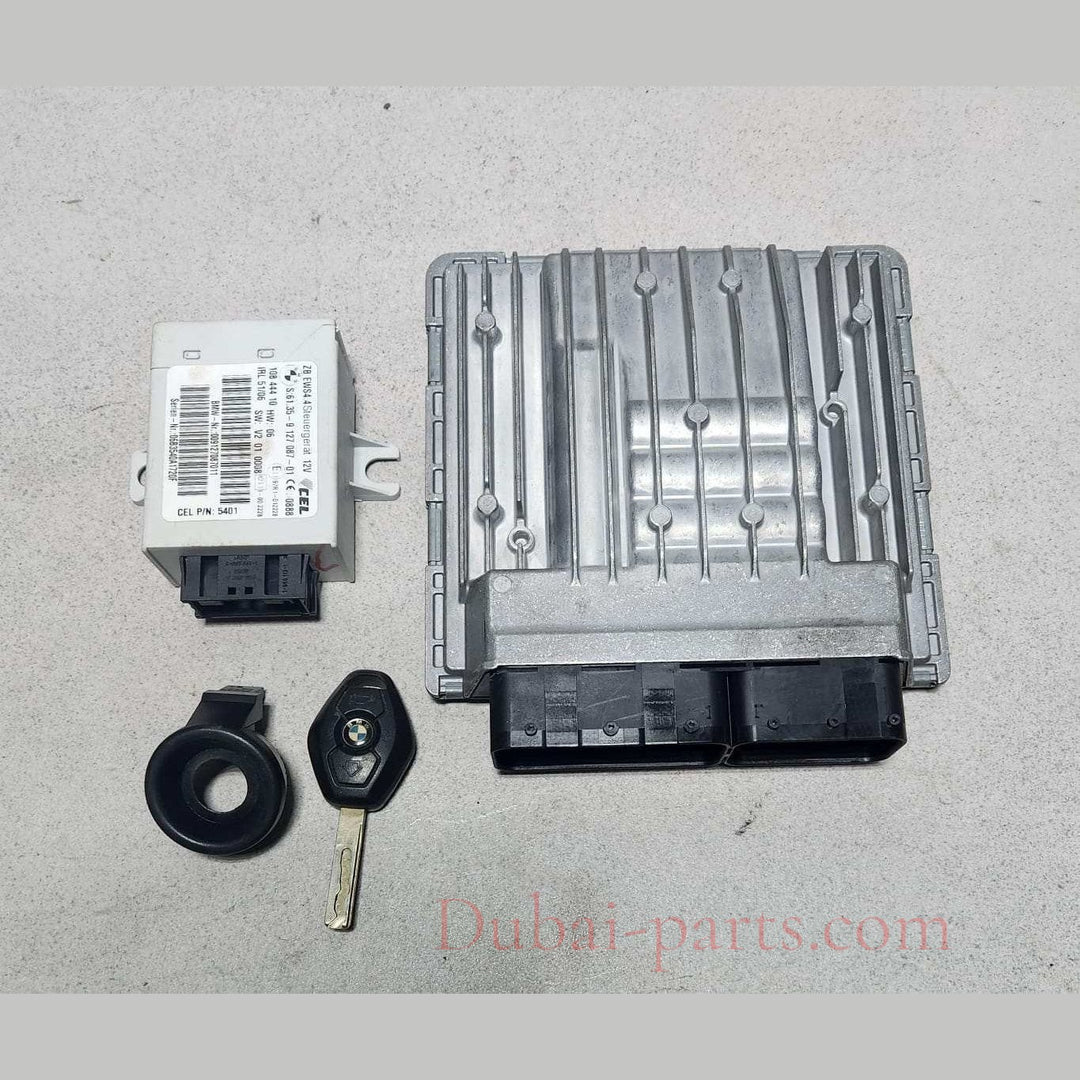 2007-2008 BMW X3 Engine Control Module 7567609 MSV80 ECU SET 