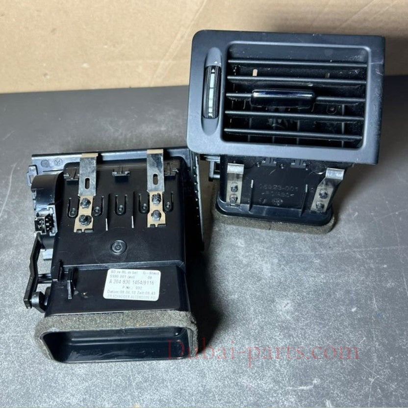 08-10 Mercedes W204 Class Front Dashboard Left \ Right Heater A/C Air Vent