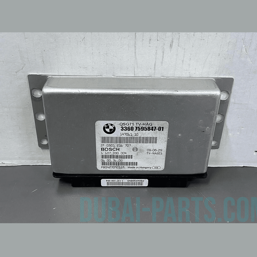 OEM BMW X5 X6 E70 E71 Rear Differential Control Module Unit QMV 7595847
