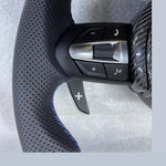 Load image into Gallery viewer, OEM BMW Carbon Fiber Steering Wheel F30 F32 Series MSport With Paddle Shifts LED