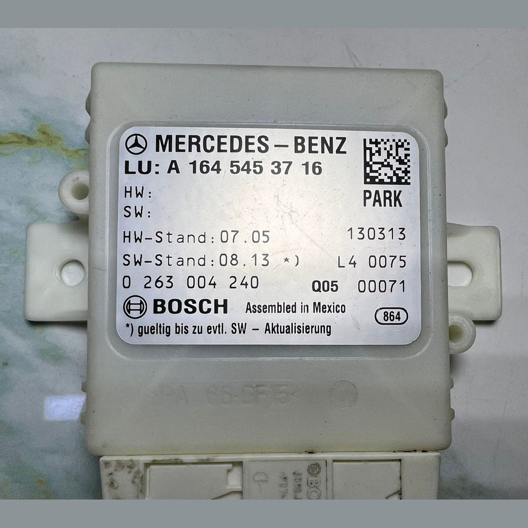 Mercedes-Benz W164 ML GL Parking Distance Control Module A164 5453716 OEM