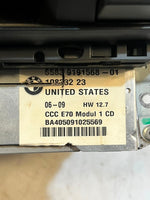 Load image into Gallery viewer, 2010-2013 BMW X5 E70 Radio Stereo Sat Nav CCC CD Player Head Unit 9191568