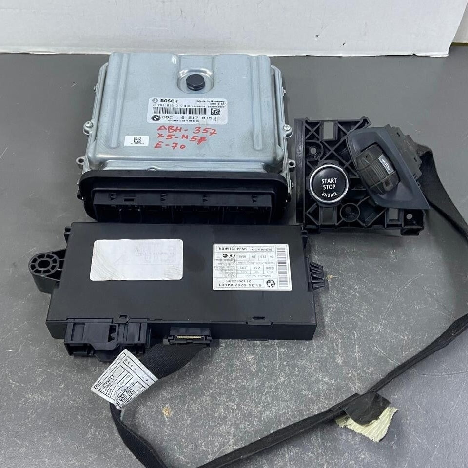 OEM BMW X5 E70 X6 E71 30dX Diesel N57 ENGINE CONTROL UNIT DDE 8517015 ECU ONLY
