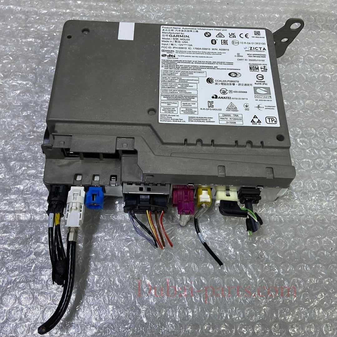 OEM BMW X5 G05 MULTIMEDIA NAVIGATION AUDIO HEAD UNIT 5B3F564 ANATEL