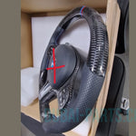 Load image into Gallery viewer, New Real Carbon Fiber Steering Wheel BMW G05 G06 G07 Sport With Paddle Shifts