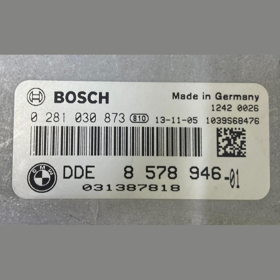 OEM BMW 320d 2013 F31 F30 N47 ENGINE CONTROL ECU UNIT KIT DDE 8578946 BOSCH