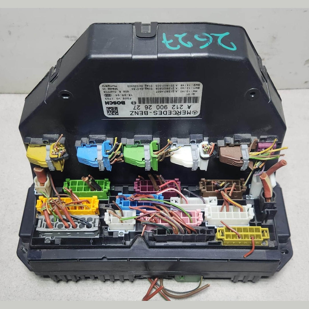 2014-2016 Mercedes-Benz E350 Fuse Box Relay Control Module A2129002627 W212 OEM