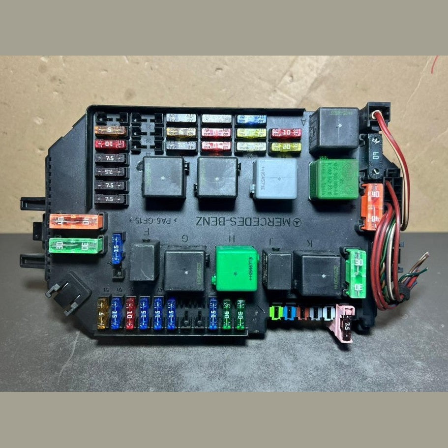 Mercedes W221 S-Class Front Fuse Relay Box SAM Control A221 5402250 A221 5458345
