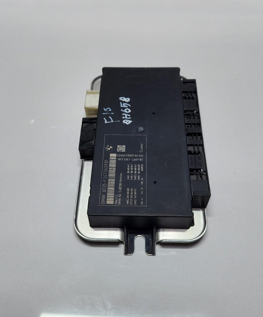 2011-2013 BMW 535i Footwell Module FRM3 9247063 F10 F12 F01 F25 OEM