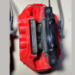 Bild in die Galerieansicht laden, Mercedes-Benz E63 W212 E-Class Front \ Rear Brembo Red Calipers &amp; Brake Discs