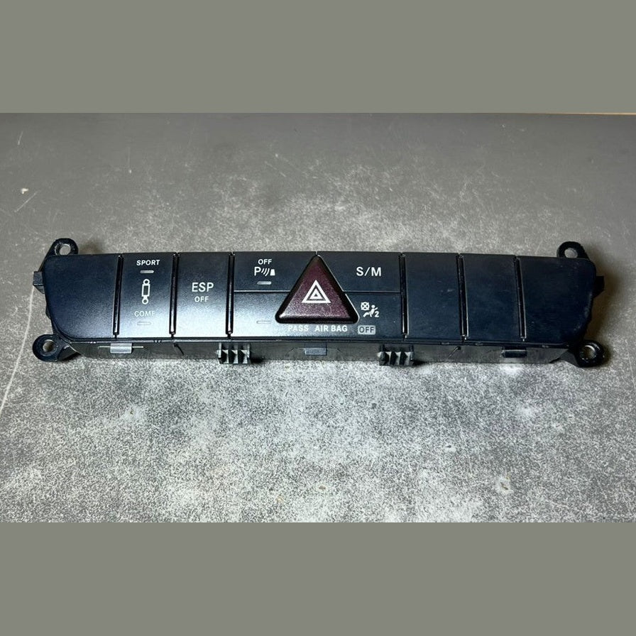 07-13 Mercedes W164 ML GL Switch Control Panel Suspension ESP S/M A164 8700151