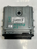 Load image into Gallery viewer, 2012 BMW F13 N57D30B Engine Control Unit ECU ONLY DDE 8572873 OEM