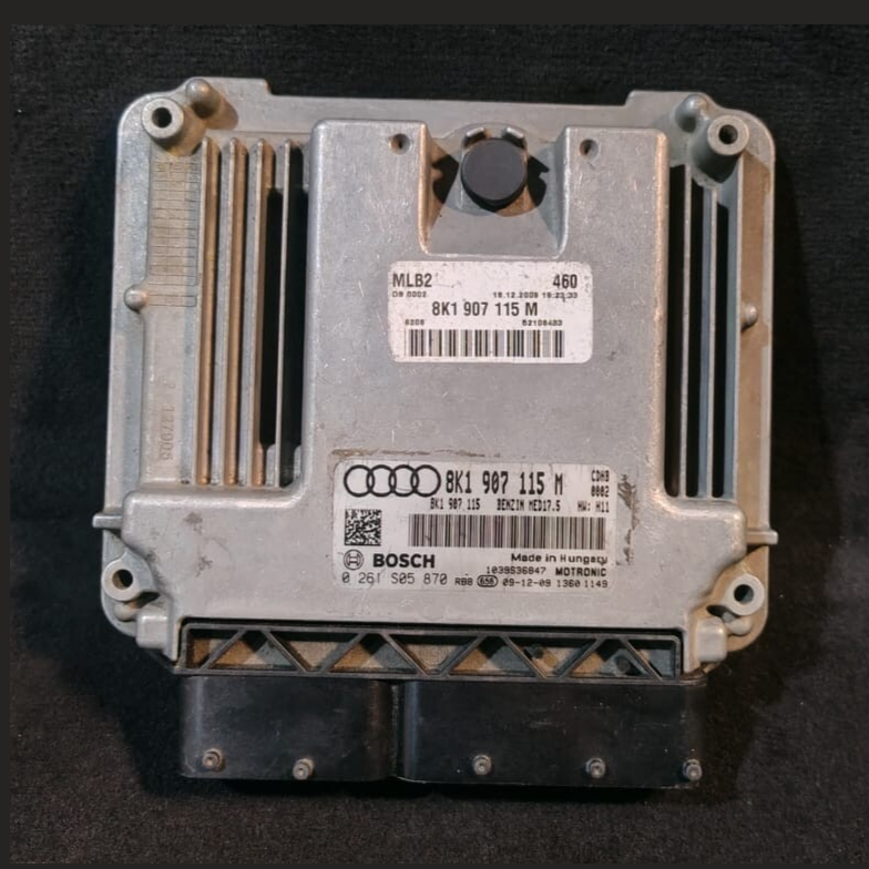 AUDI  A4 B8 A5 8T 1.8 TFSI CDHB 160HP ENGINE CONTROL UNIT AUTOMATIC - 8K1907115M