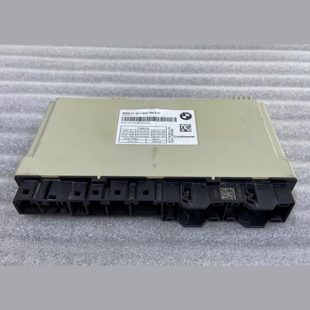 OEM BMW X3 G-SERIES SEAT CONTROL MODULE 7943766 CONTINENTAL
