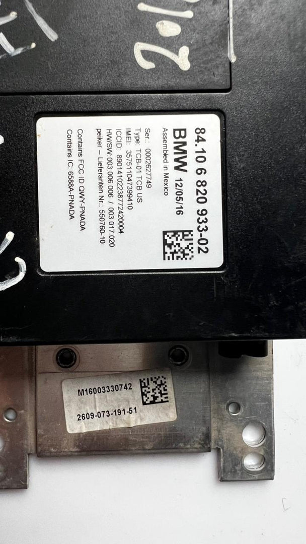 2015 BMW 335i Telematics Communication Module 9371791  F30, F31, F32, F33, F34, 