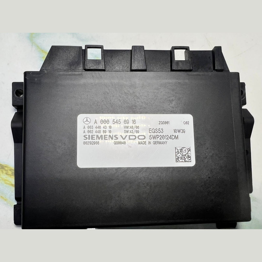 10–15 Mercedes E-Class W212 Gearbox Transmission Control Module A000 5456916 OEM