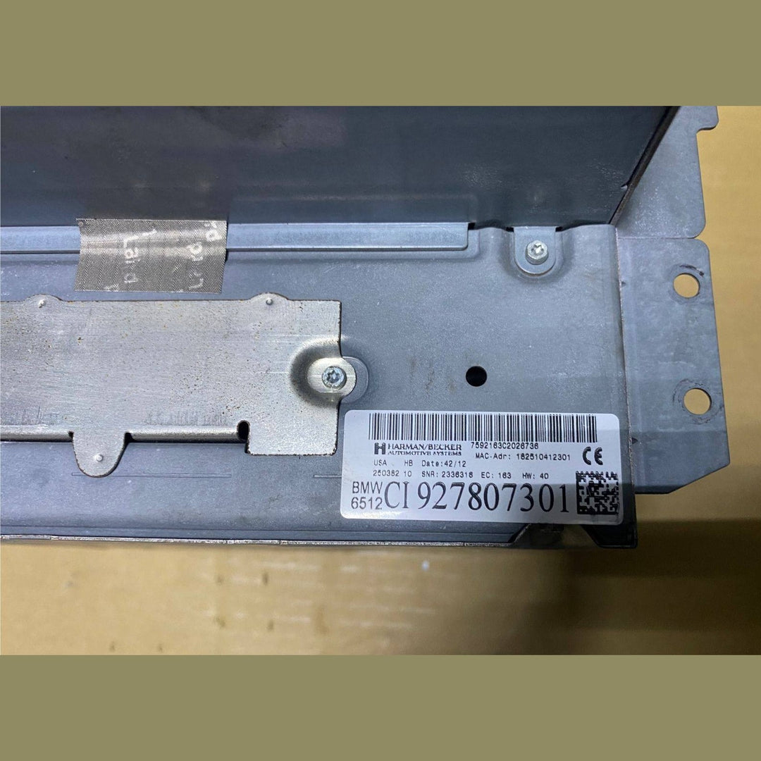 2007-2013 BMW X5 headunit 9278073 E70 E71 E72 X5 X6 models