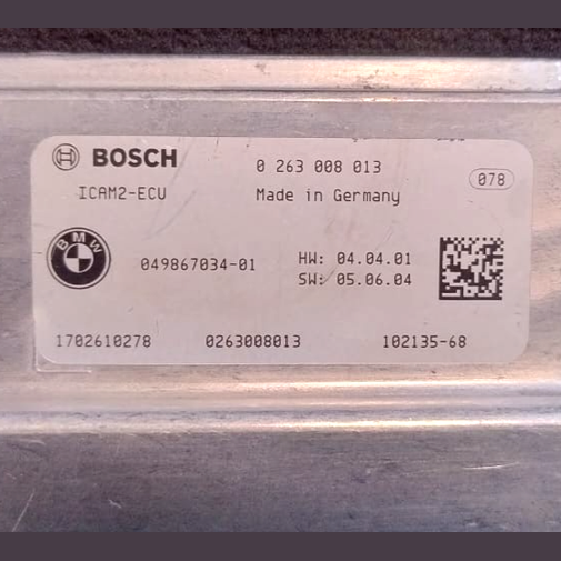 BMW G11 G12 G30 G31 ICAM2 SURROUND / 360° CAMERA CONTROL MODULE ECU 049867034