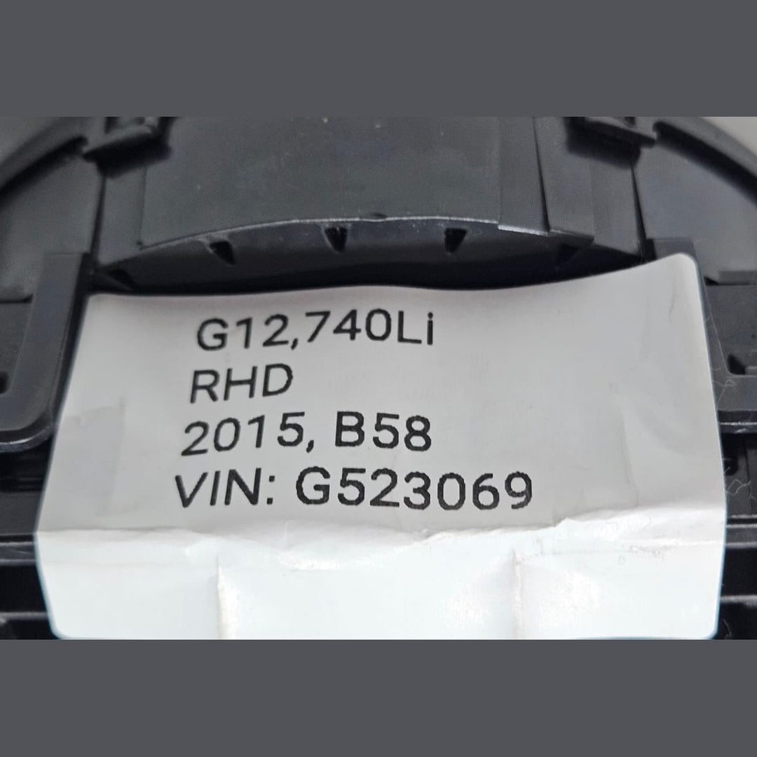 6806351-2015-2019 BMW 740i G11 G12 Steering Column Switch Cluster OEM
