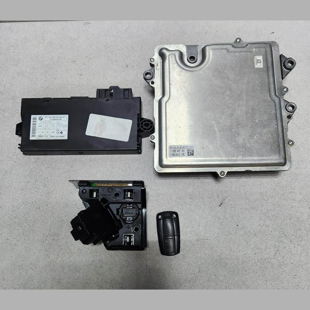 2012-2014 BMW X5 E70 3.5i Engine Control Module 7639422 E70 N55 ECU SET