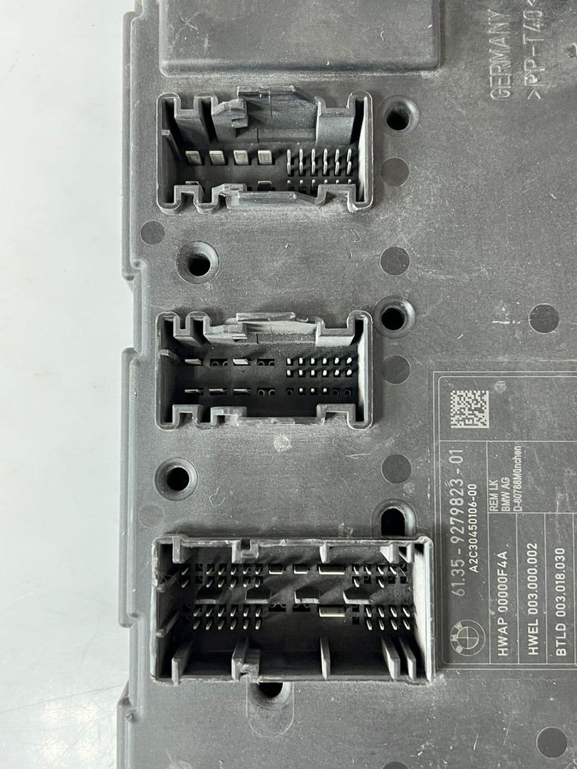 2012 BMW 328i 3' F20 F21 F30 F31 Rear Electronic Module 9279823 OEM
