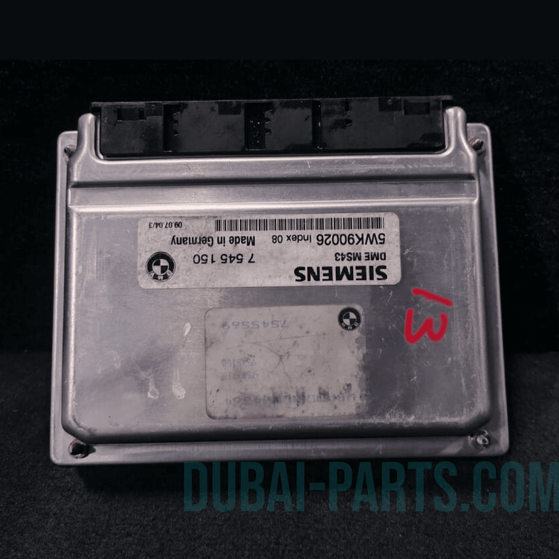 BMW 3 5 Z3 E36 E46 E39 3.0i M54  ENGINE CONTROL UNIT ECU ONLY DME MS43 - 7545150