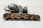 قم بتحميل الصورة إلى عارض الصور، BMW 5&amp;6 Series N55 Engine Exhaust Turbocharger with Exhaust Manifold 7583908
