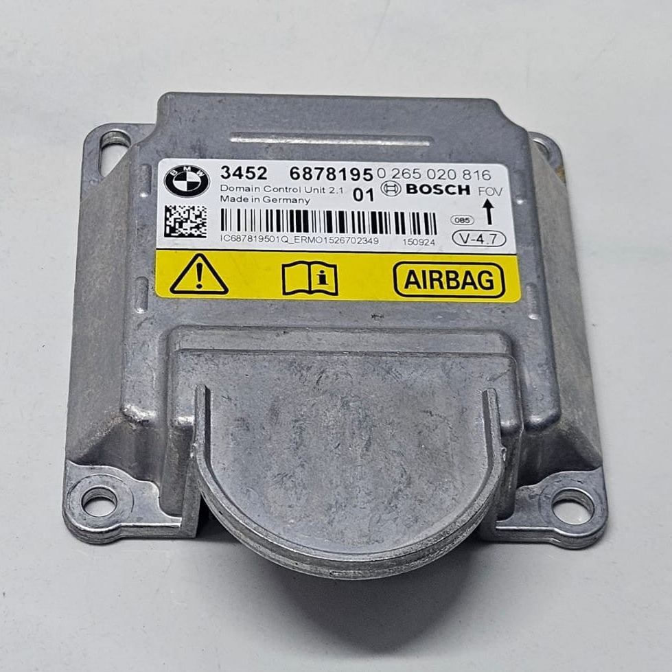 BMW X5 F15 SRS BAG CONTROL MODULE UNIT ICM 6878195 OEM