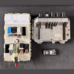 Load image into Gallery viewer, OEM BMW F20 B38 2016 ENGINE CONTROL UNIT ECU SET WITH KEY BOSCH - 8663284