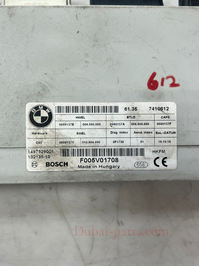 2014-2016 BMW F34 GT 328i and 335i Tailgate Control Unit 7410612 OEM