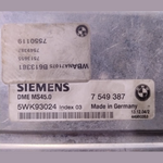 Load image into Gallery viewer, BMW 525i E60  M54 ENGINE CONTROL UNIT ECU MODULE ONLY 5WK93024 MS45.0 - 7549387