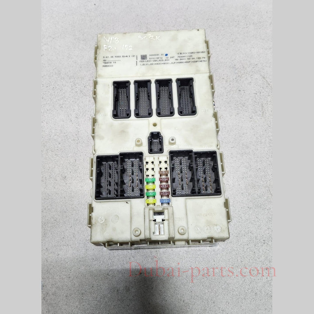 BMW Front Electronic Module 9303541 1 2 3 4 Series F20 F21 F22 F30 F31 F32 F36