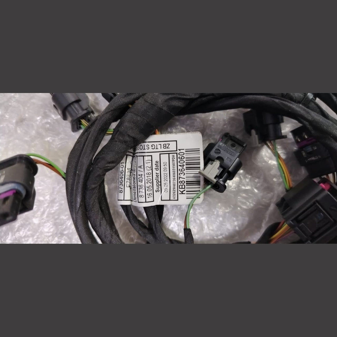 OEM BMW 7 G11 G12 Parking sensor (PDC) Rear wiring loom 8736404 NEW