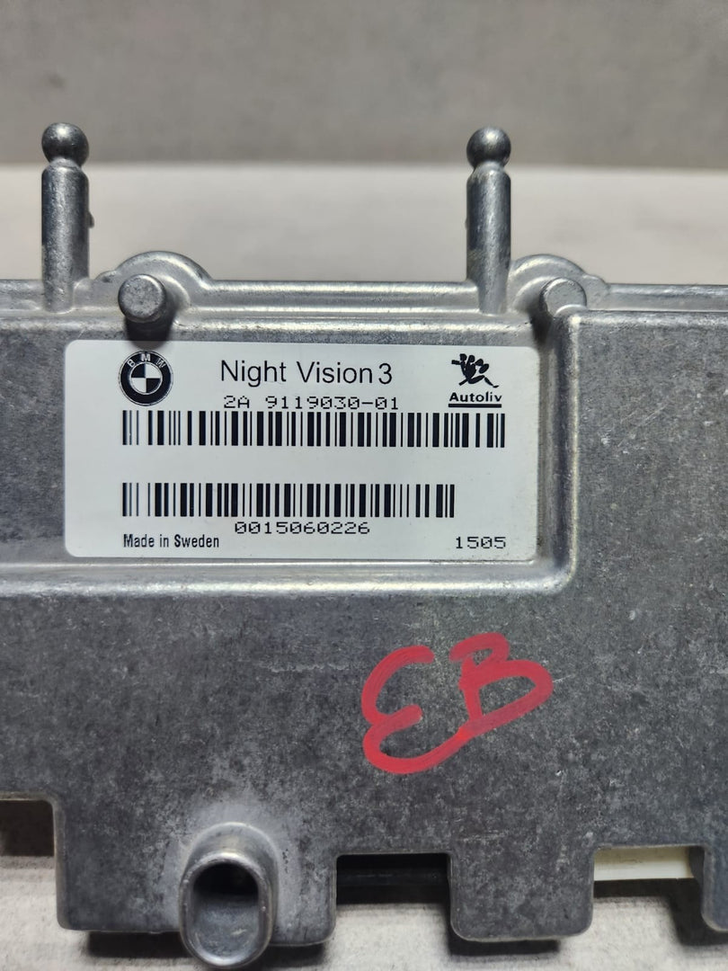 2011-2016 BMW 528i Night Vision Control Module 9119030 F10 F11 F12 F13 F06 F15 