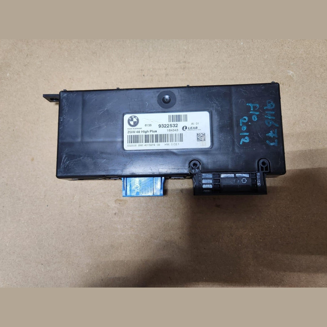 BMW Central Gateway Module 9322532. F07 GT, F10, and F11