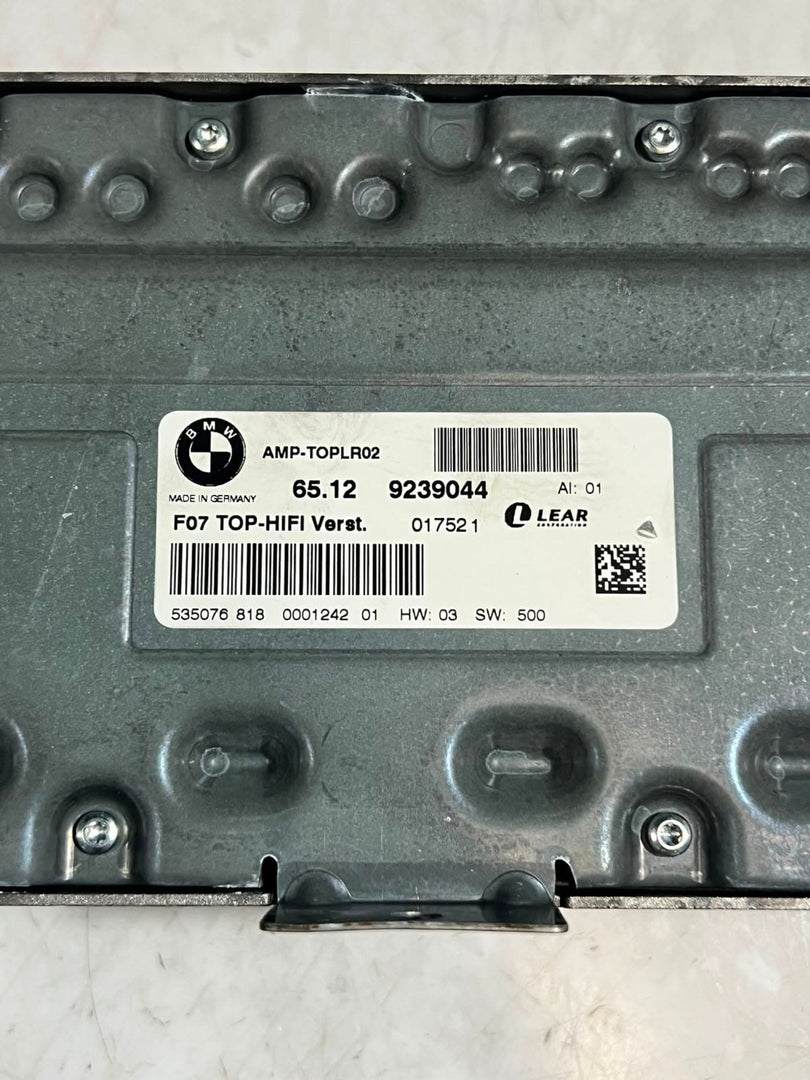 2014 BMW X3 740i, 750i, F01, F07 Logic7 Top HiFi Sound Audio Amplifier 9239044