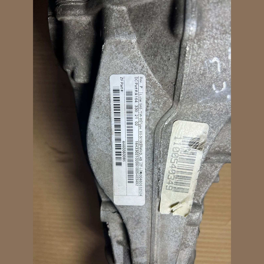 2004-2011 Mercedes-Benz ML350 Front Differential A1643302102/ Ratio 3.45