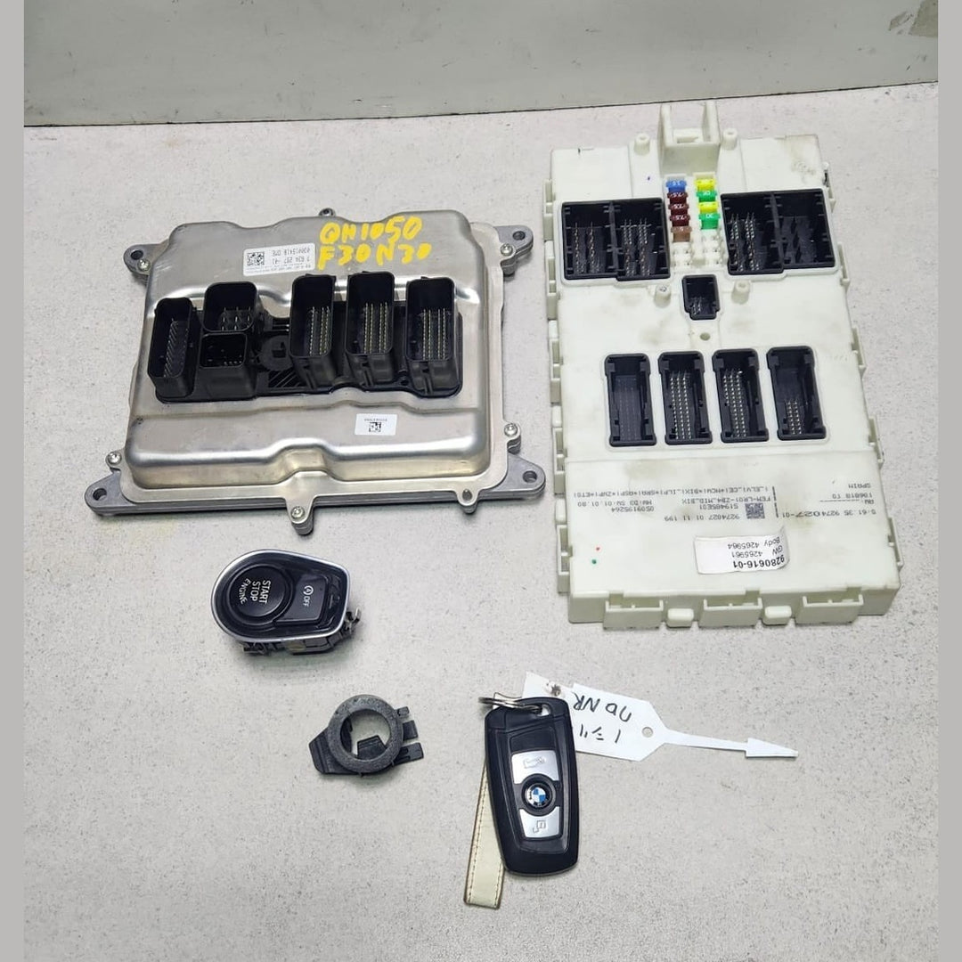 BMW Engine Control Unit DME 7634297 F30 320I GASOLINE ECU SET 