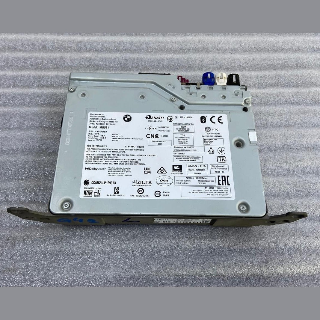 OEM BMW G42 Radio Receiver Audio Head Unit 5A84B20 MGU21 Harman