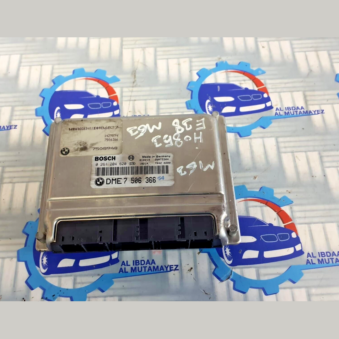 BMW  M62 ENGINE COMPUTER UNIT DME ECU 7506366 E53/E39/E38 4.4