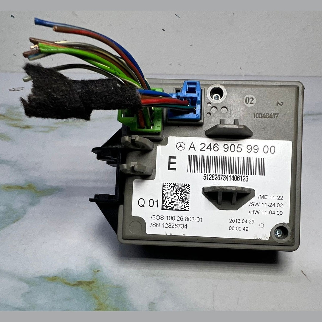 2013 Mercedes B250 Ignition Switch Module A2469059900 B-Class W246 A-Class W176