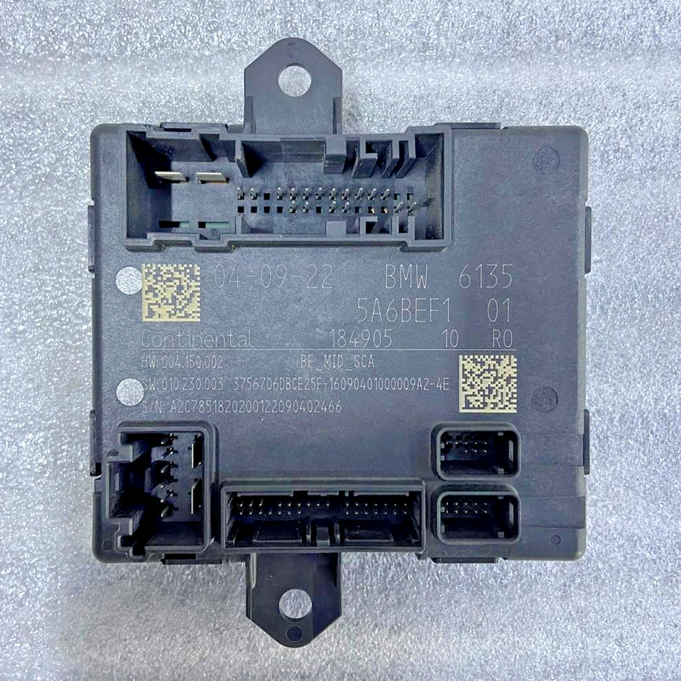 OEM BMW G70 FRONT DOOR PASSENGER SIDE CONTROL UNIT 5A6BEF1 CONTINENTAL BRAND NEW
