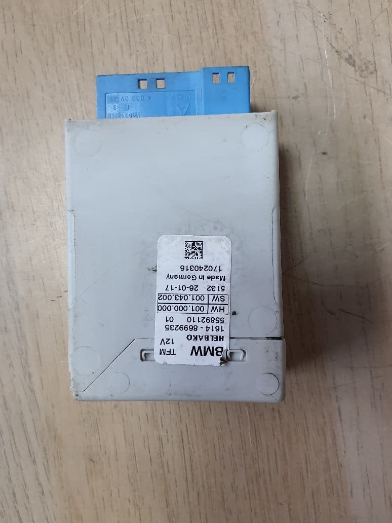 2018-2020 BMW 530e Fuel Pump Control Module 8699235 330e, and F30 3 Series 