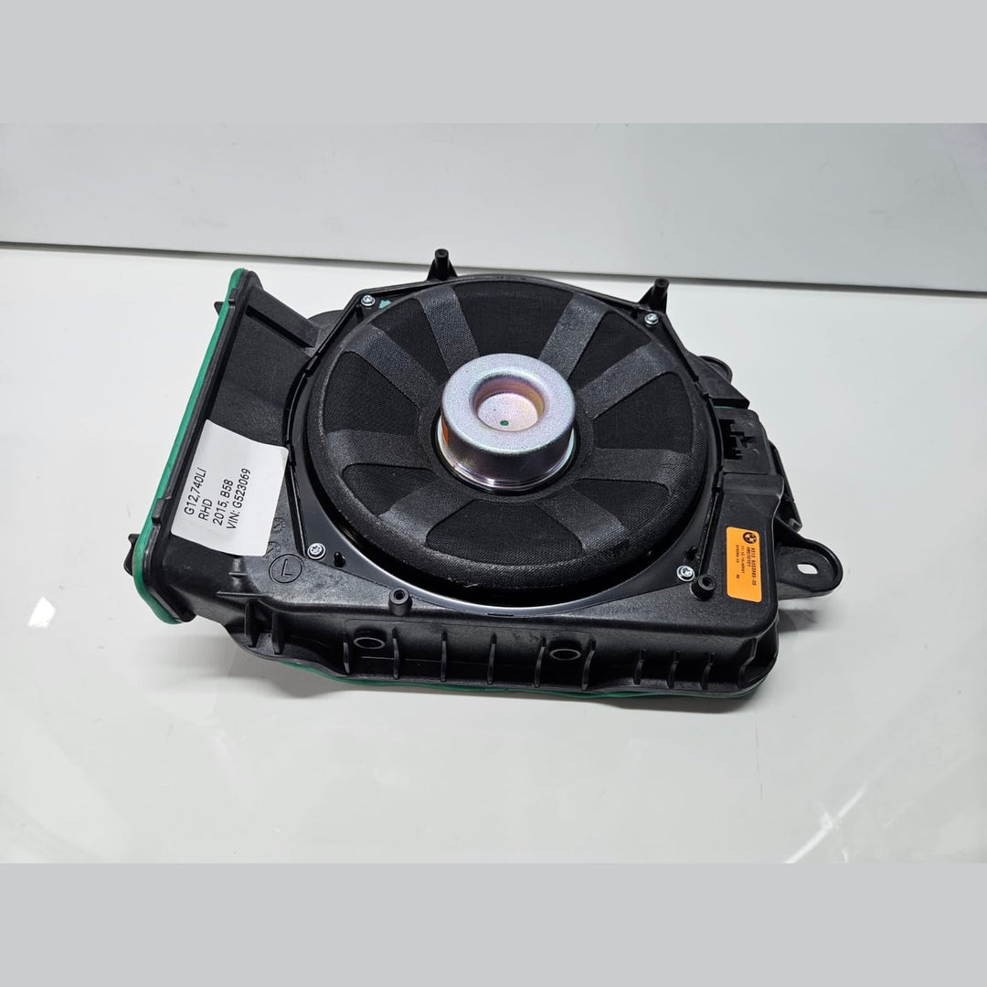 9353985-2016-2020 BMW 740i G11 G12 Subwoofer Speaker Left Side OEM