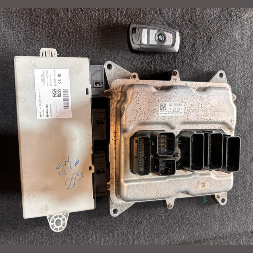 BMW F30 320i N20 ENGINE CONTROL Unit ECU SET DME 8631725