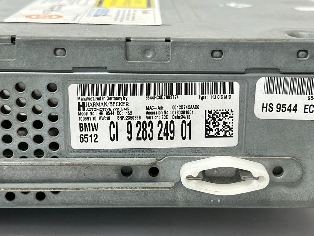 2010-2015 BMW X1 1' 3' E90 E91 E92 E93 Navigation Head Unit 9283249 OEM